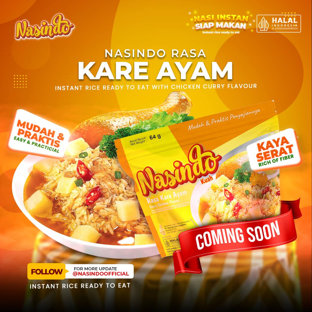 NASINDO CHICKEN CURRY